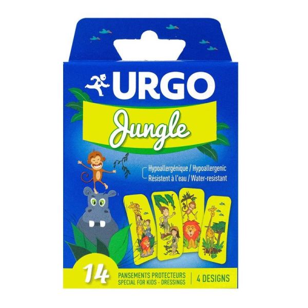 Urgo Pansements protecteurs Jungle 4 décors 14