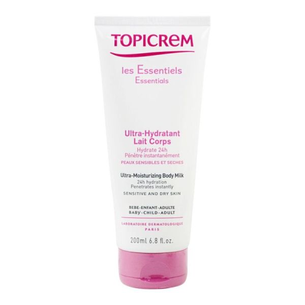 Topicrem Ultra hydratant lait corps 200ml