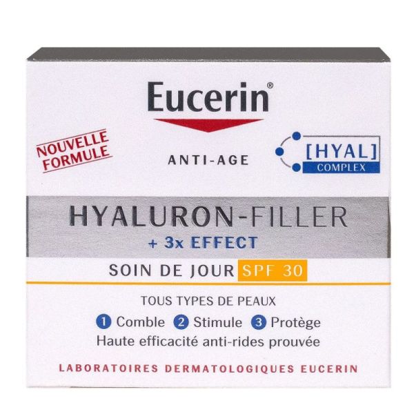 Eucerin Hyaluron-Filler 3X Effect soin de jour SPF30 50ml