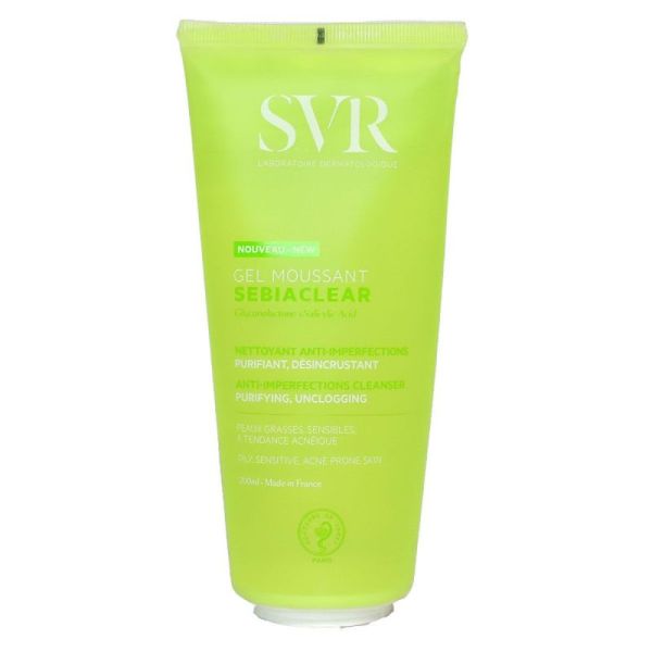 SVR Sebiaclear gel moussant 200ml