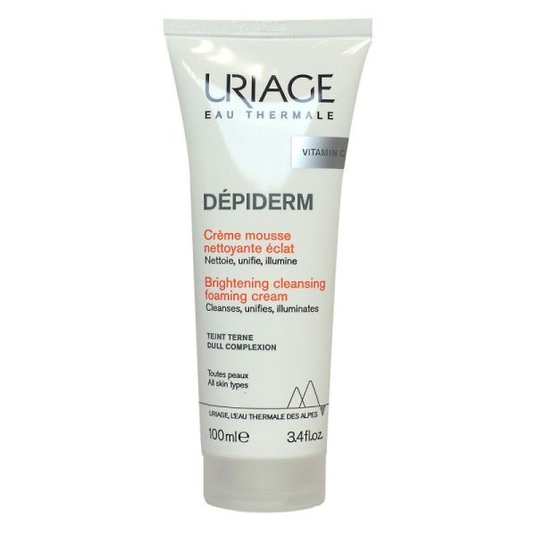 Uriage Dépiderm crème mousse nettoyante éclat 100ml