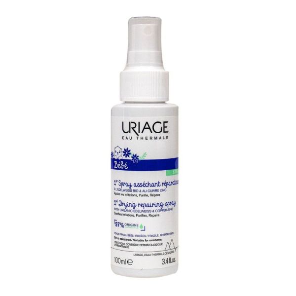 Uriage Bébé 1er spray asséchant réparateur 100ml