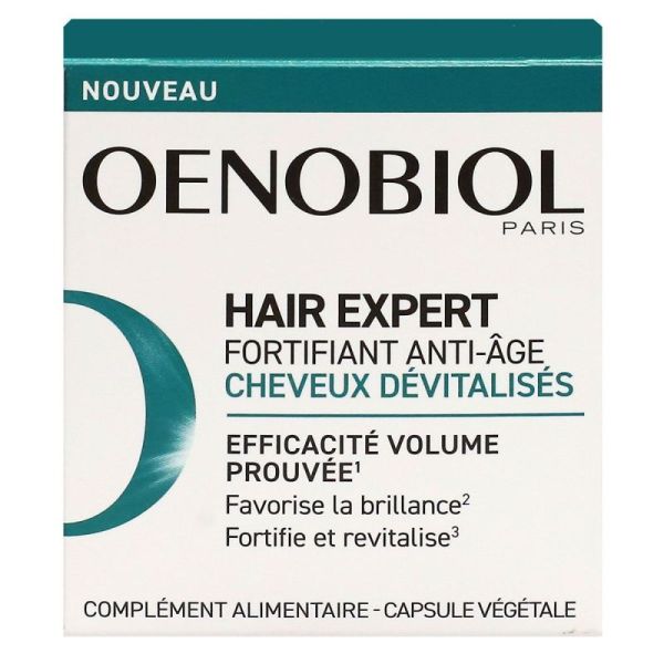 Oenobiol Hair Expert Fortifiant Anti-Âge 30 Capsules