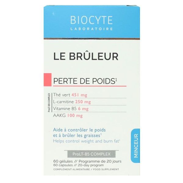 Le Brûleur Minceur perte de poids 60 gélules