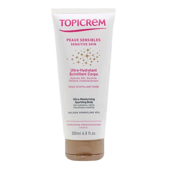 Topicrem Ultra-hydratant scintillant 200ml