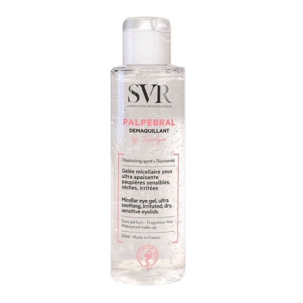 SVR Topialyse Palpebral gelée micellaire yeux paupières sensibles 125ml