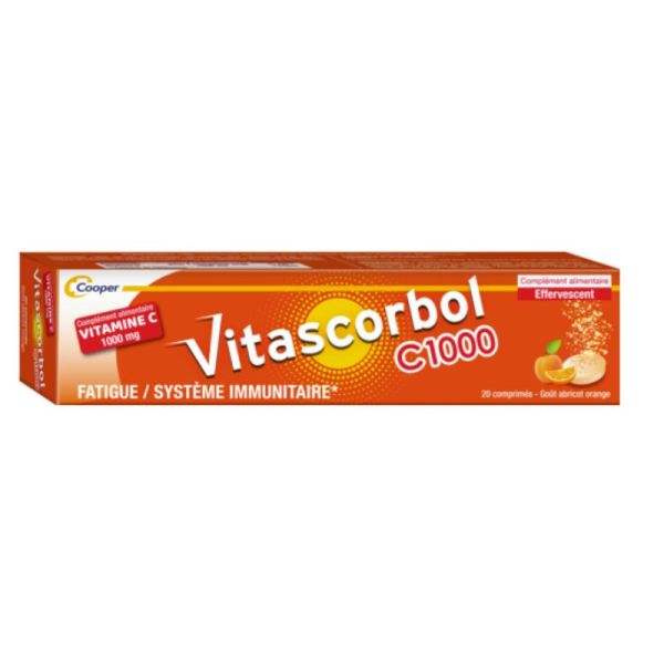 Vitascorbol Vit C 1000 Cpr Efferv