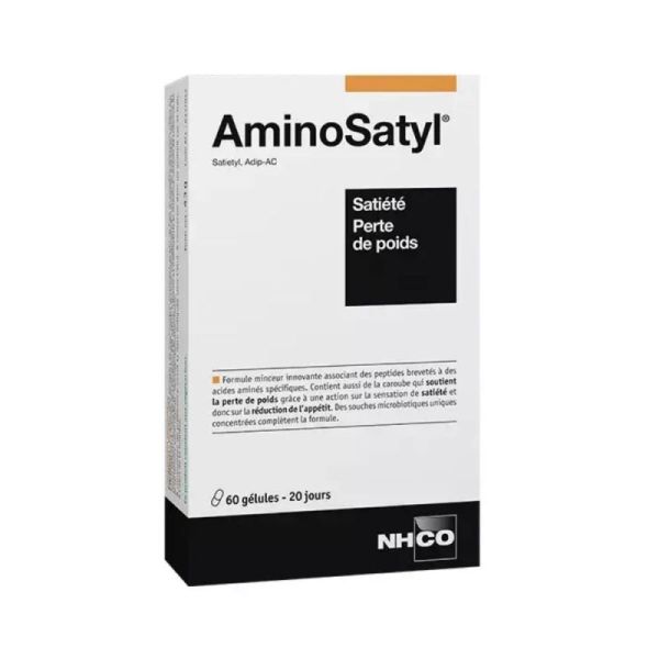 Aminosatyl – Contrôle de l'Appétit, 60 Gélules