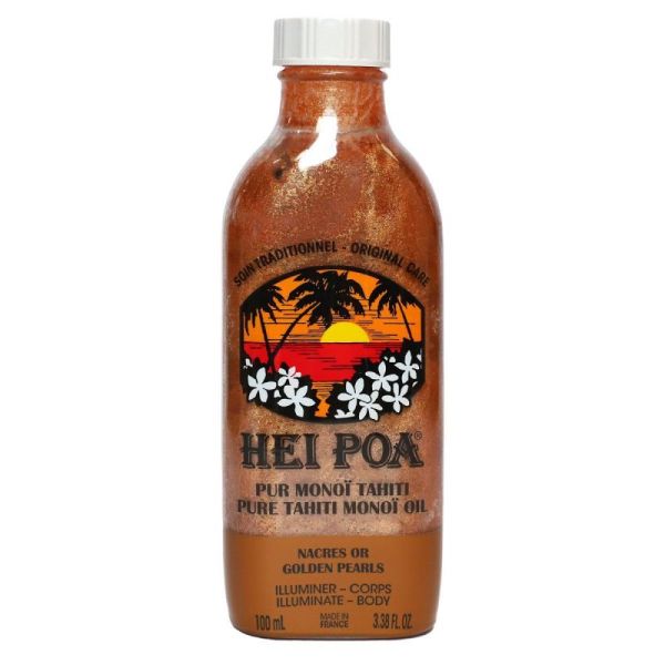 Hei Poa Pur monoï Tahiti nacres or 100ml
