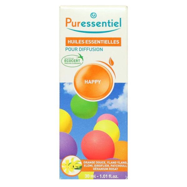 Puressentiel Huiles essentielles pour diffusion Happy 30ml