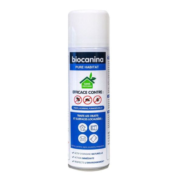 Biocanina Pure habitat spray anti-parasitaire 200ml