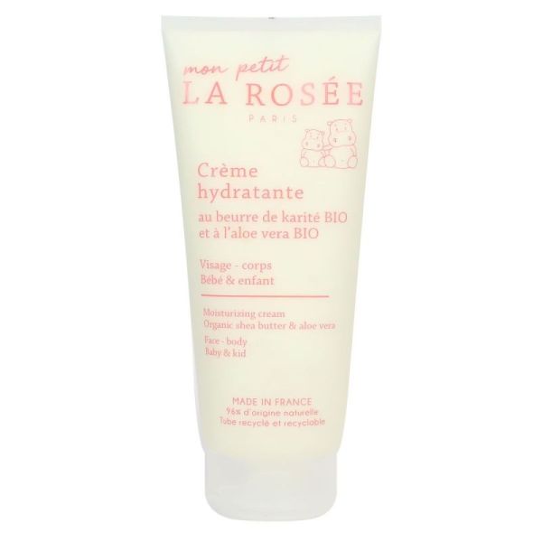 La Rosée Crème hydratante bébé beurre karité aloe vera 200ml
