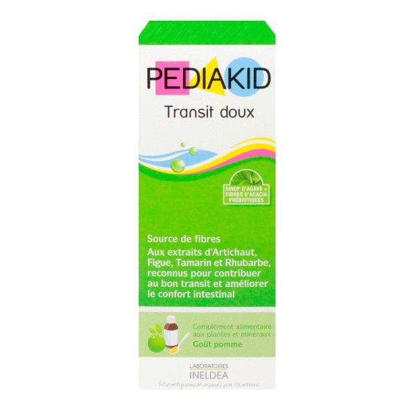 Pediakid Transit doux goût pomme 125ml