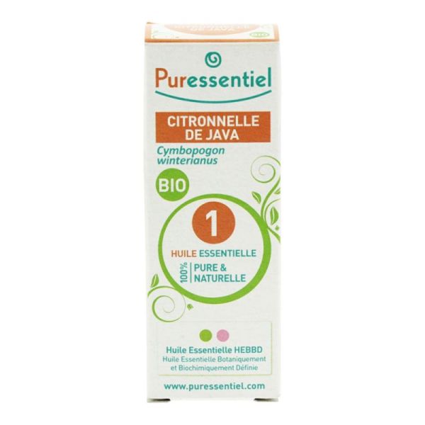 Huile essentielle citronnelle de Java 10ml