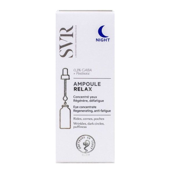 SVR Ampoule Relax concentré regard soir 15ml