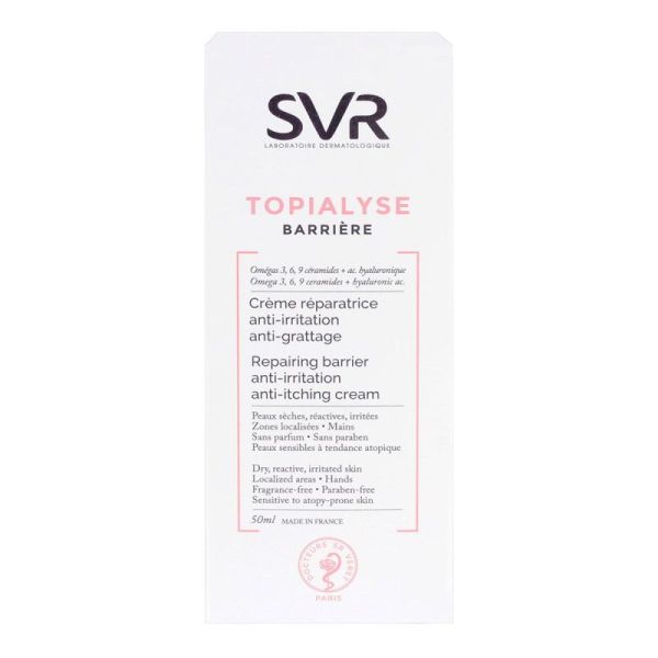 SVR Topialyse crème barrière 50ml