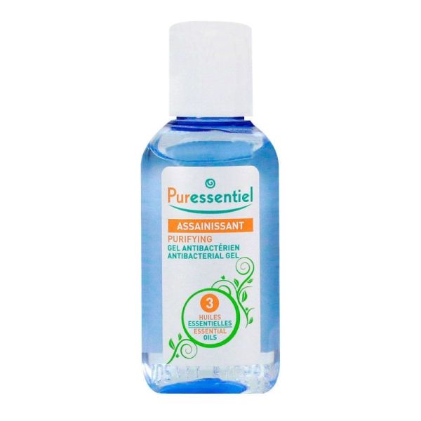 Puressentiel Gel alcool 3 huiles essentielles 25ml