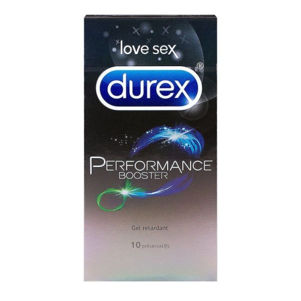 Durex Performance booster 10 préservatifs