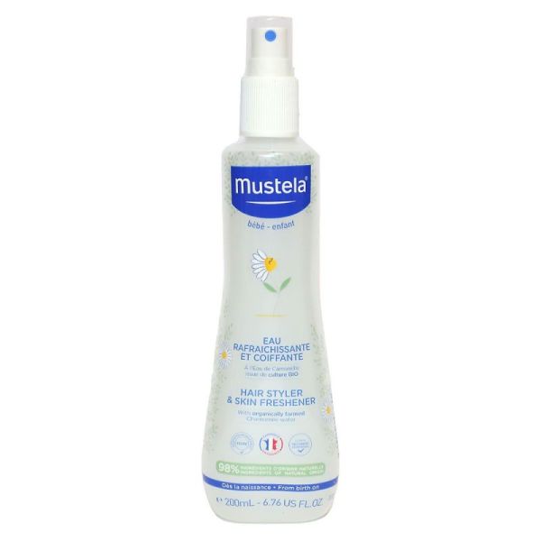 Mustela Eau rafraîchissante et coiffante peau normale 200ml