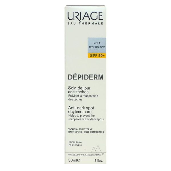 Uriage Depiderm soin jour anti-taches SPF50+ 30ml