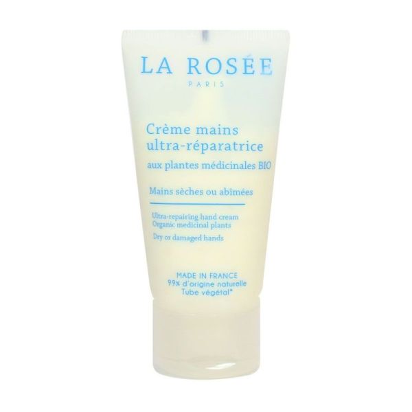 La Rosée Crème mains ultra réparatrice aux plantes médicinales 50ml
