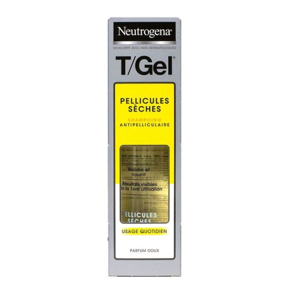 Neutrogena T-Gel shampooing pellicules sèches 250ml