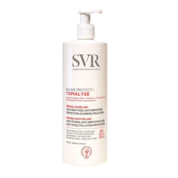SVR Topialyse baume Protect+ peau atopique 400ml