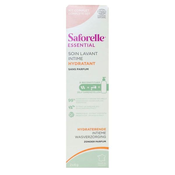 Saforelle Essential soin lavant intime hydratant (Kit de démarrage)