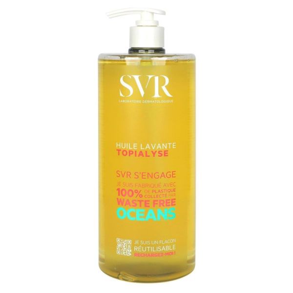 SVR Topialyse édition limitée huile lavante anti-irritation lipidante 1L