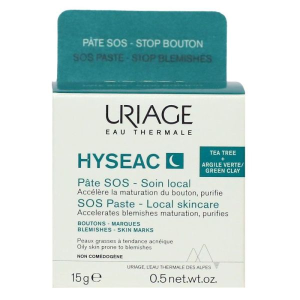 Uriage Hyseac Pate Sos Bouton 15G