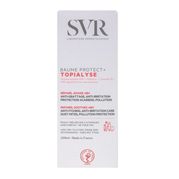SVR Topialyse baume Protect+ peau atopique 200ml