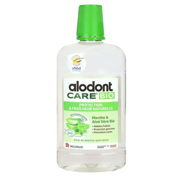 Alodont Care bio protection & fraîcheur naturelle bain bouche 500ml