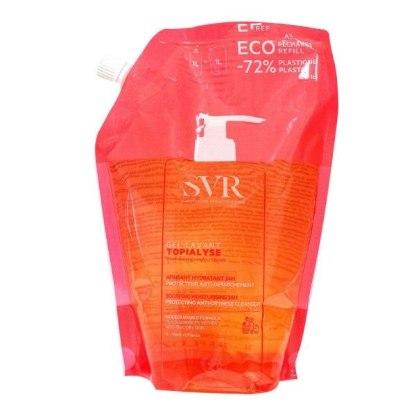 SVR Topialyse Eco recharge gel lavant 1L