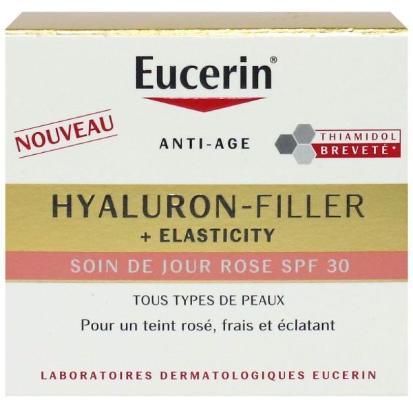 Eucerin Hyaluron Filler + Elasticity soin jour rose SPF30 50ml