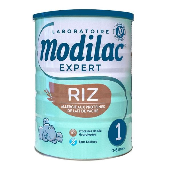 Modilac Expert riz lait 1er âge 800g