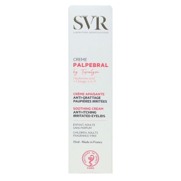 SVR Topialyse Palpébral crème 15ml