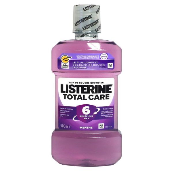 Listerine Bain de bouche Total Care 6en1 500ml