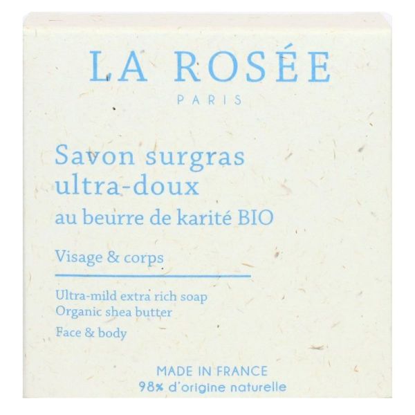 La Rosée Savon surgras ultra doux beurre de karité bio 100g