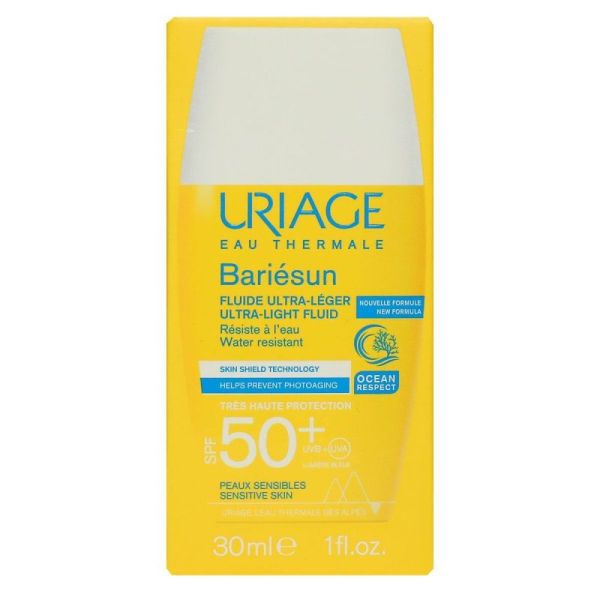 Uriage Bariésun fluide ultra-léger SPF50+ 30ml