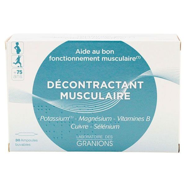 Granions Décontractant Musculaire 30 ampoules