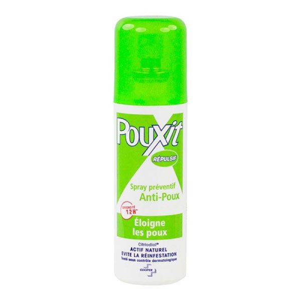 Pouxit Répulsif spray préventif anti-poux 75ml