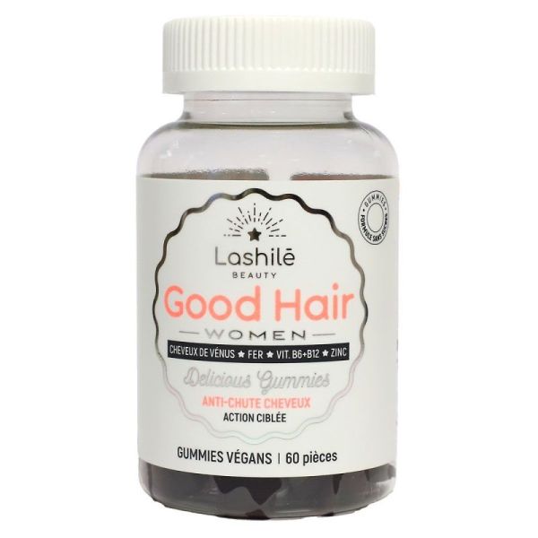 Lashile Good Hair Women Sans Sucre 60 gummies