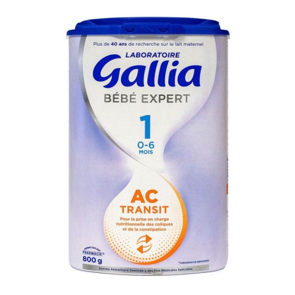 Gallia Expert AC transit lait 1er âge 800g