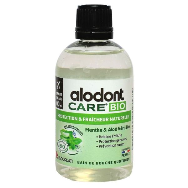 Alodont Bain de bouche protection et fraîcheur naturelle bio 100ml