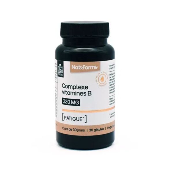 Nat&Form Complex Vit B 30 Gélules