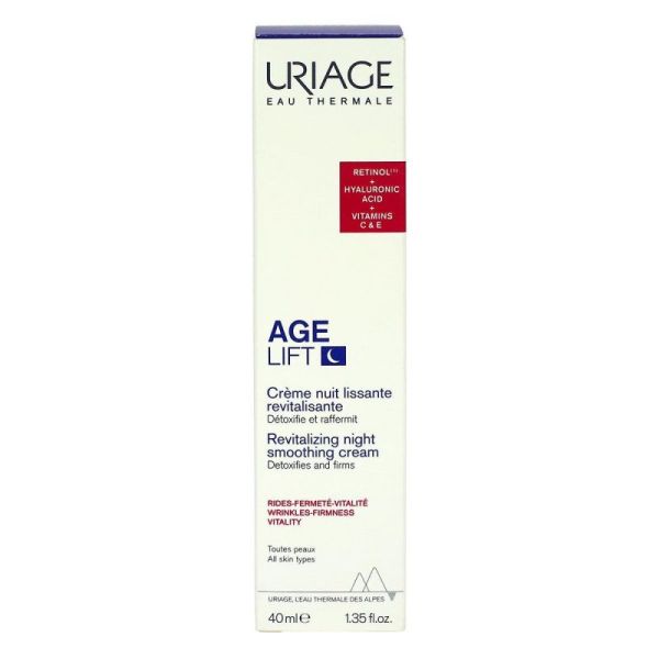 Uriage Age Lift Peel crème nuit lissante revitalisante 40ml