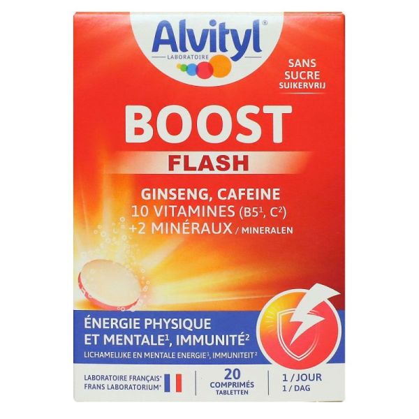 Alvityl Boost 20 comprimés effervescents