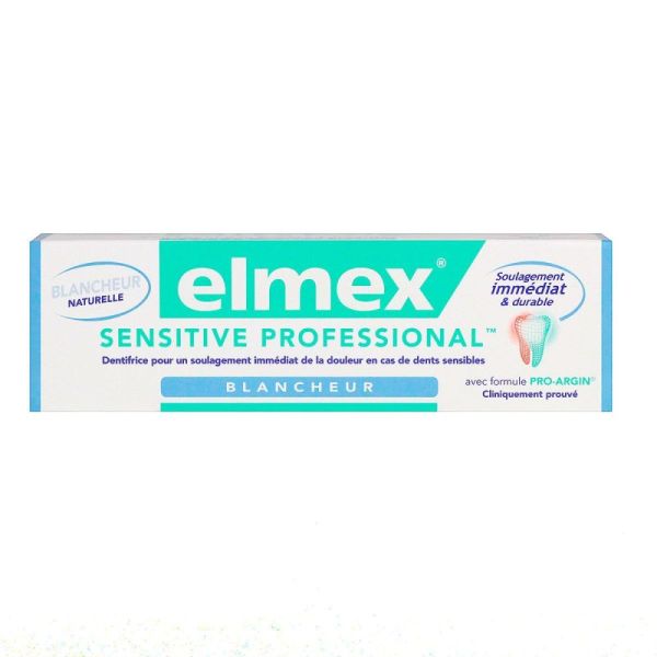 Elmex Dentifrice Sensitive pro blancheur 75ml
