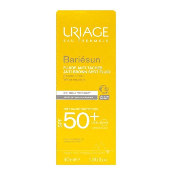 Uriage Bariesun fluide anti-taches très haute protection SPF50+ 40ml
