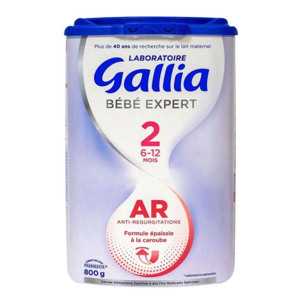 Gallia Lait AR2 6 à 12 mois 800g